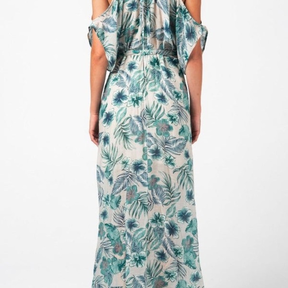 NWT Miss Me Floral Maxi Dress Large - Picture 2 of 4